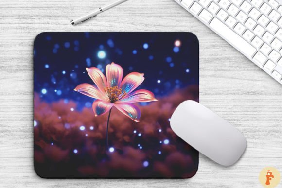 Beautiful Little Flower in Green Grass Graphics