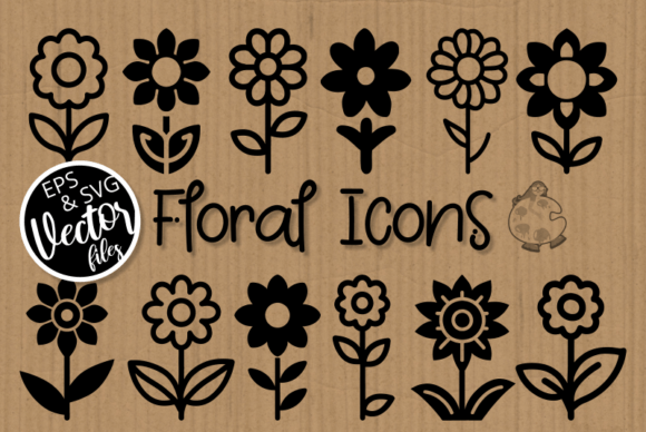 Floral Graphics for Modern Design