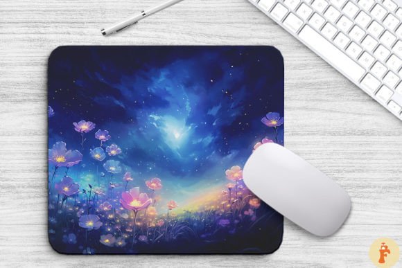 Mystery Flower Field at Starry Night Graphics
