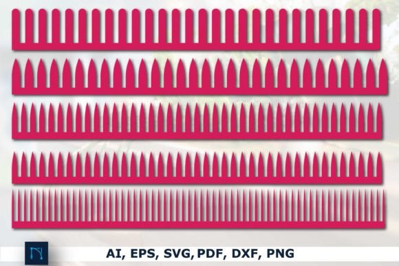 Roll Fringe Stamen SVG for Crafts and Graphics