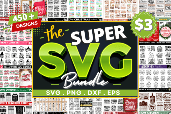 Super SVG Designs Bundle: A Graphic Designer’s Take on Crafty Branding